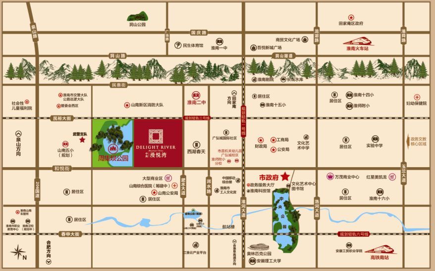 淮南C位出道！淮南山南二中旁進(jìn)駐大牌房企！項(xiàng)目效果圖曝光預(yù)計(jì)住宅總戶數(shù)約1500戶進(jìn)來了解一下！