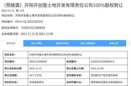 負(fù)債6800萬(wàn) 100%股權(quán)轉(zhuǎn)讓 貴州又一國(guó)企“減負(fù)瘦身”