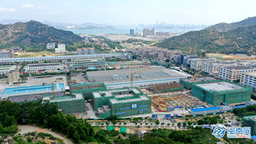 漳州開發(fā)區(qū)中南高科產業(yè)園二期即將封頂預計2023年投產